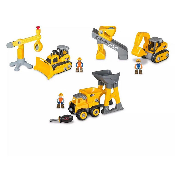 Nikko Machine Maker Junior Builder Mega Construction Site Construction Set (39 Pieces)