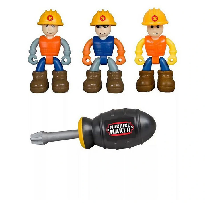 Nikko Machine Maker Junior Builder Mega Construction Site Construction Set (39 Pieces)