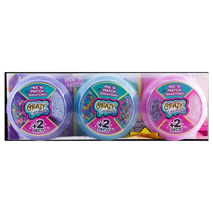 Canal Toys Crazy Sensations Mix & Match ASMR Slime Kit (3 Pack)