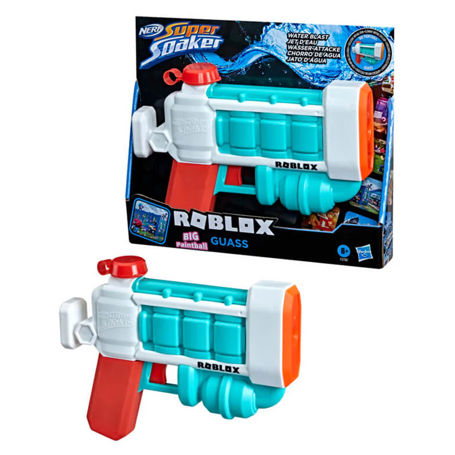 Nerf Super Soaker Roblox Big Paintball Guass Water Blaster