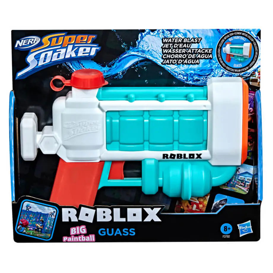 Nerf Super Soaker Roblox Big Paintball Guass Water Blaster