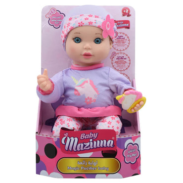 Baby Maziuna Magic Baby Pacifier Doll