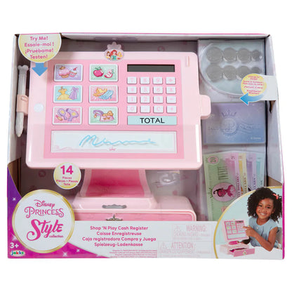 Disney Princess Style Collection Shop N Play Cash Register Set
