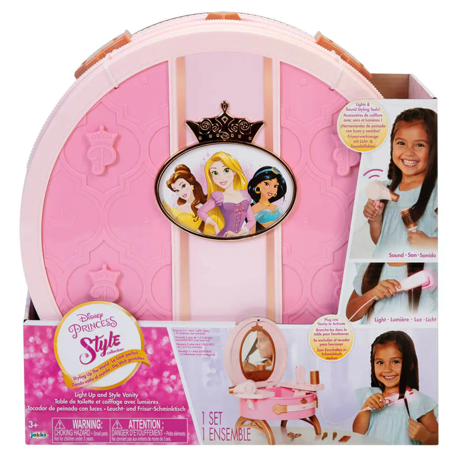 Disney Princess Style Collection Light Up & Style Vanity Set