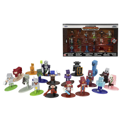 Jada Minecraft Wave 7 Dungeons Die-Cast Collectible Figures (Pack of 18)
