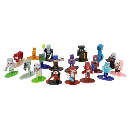 Jada Minecraft Wave 7 Dungeons Die-Cast Collectible Figures (Pack of 18)