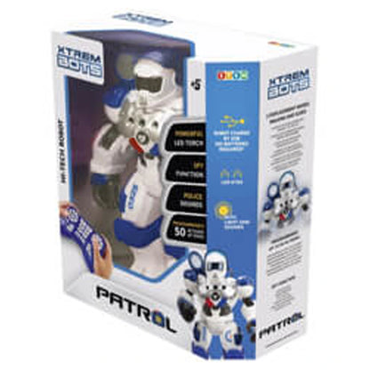 Xtrem Bots Patrol Bot Rc Robot Toy