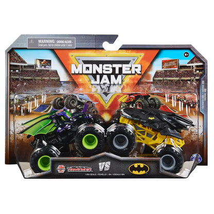 Monster Jam Series 17 Salvager Vs Double Decker Truck (1:64, Pack of 2)