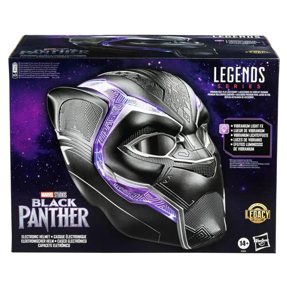 Hasbro Marvel Legends Black Panther Electronic Helmet
