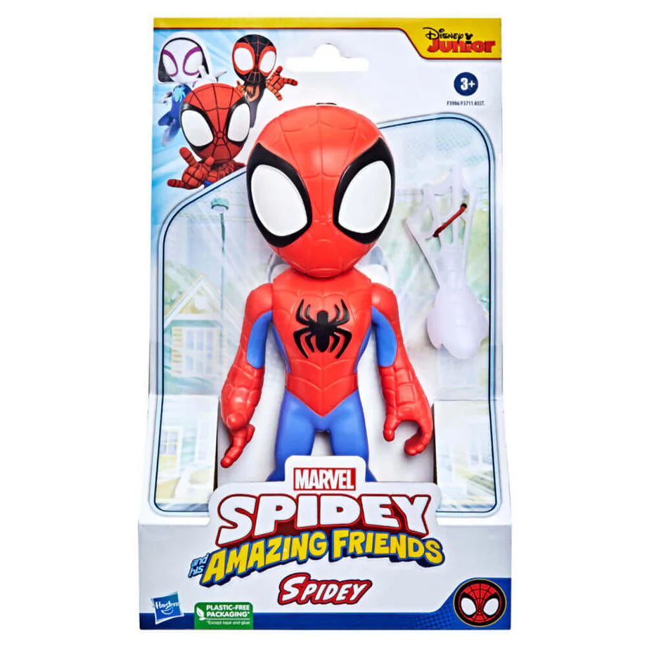 Marvel Spidey & His Amazing Friends Spider-Man Collectible Figures (23 cm, Assorted)
