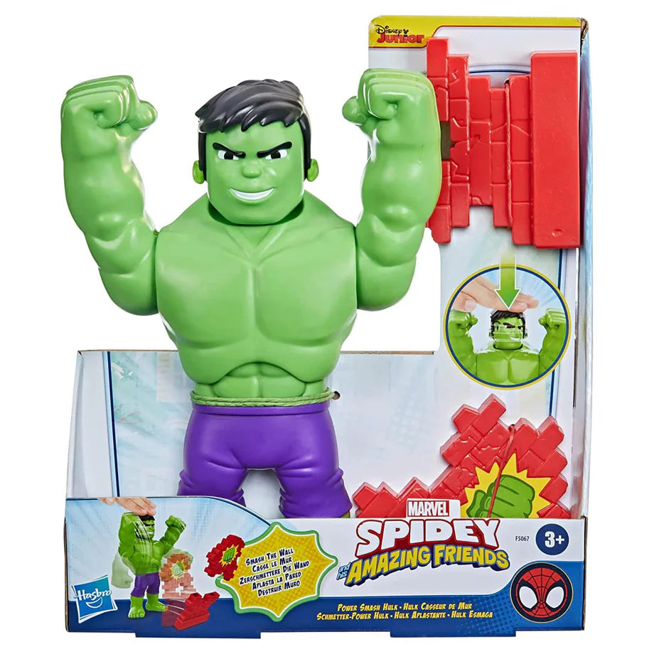 Disney Junior Marvel Power Smash Hulk Figure