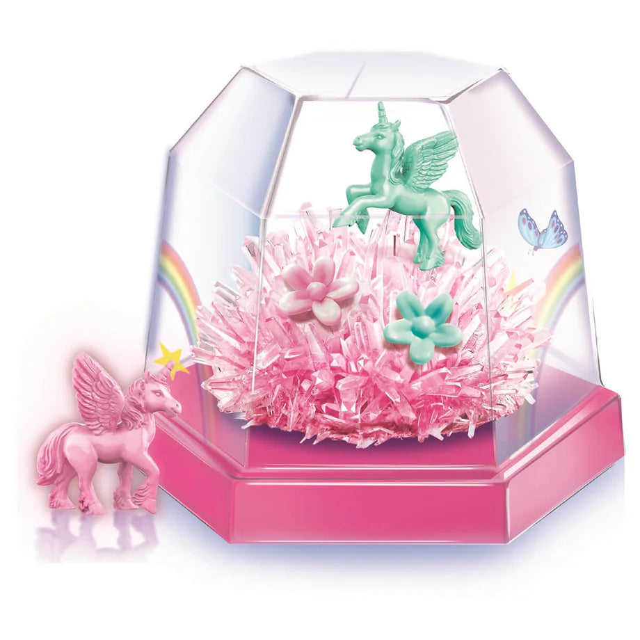 4M Crystal Imaginations Unicorn Crystal Terrarium Activity Set