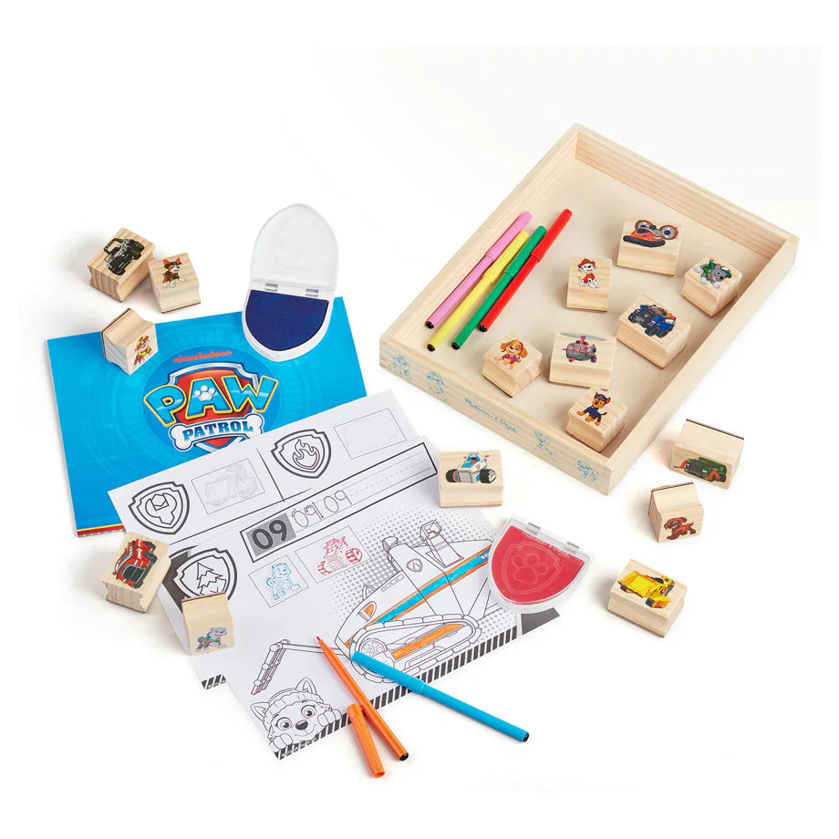 Melissa & Doug PAW Patrol Wooden Stamps Activity Set