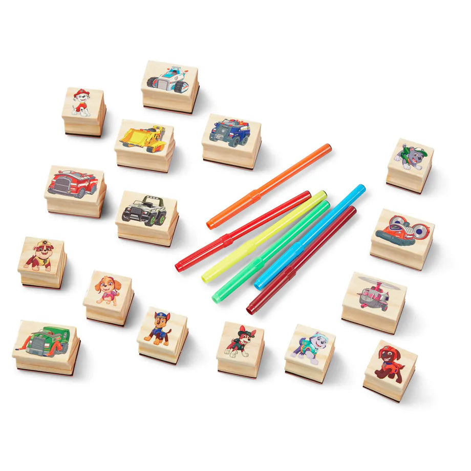 Melissa & Doug PAW Patrol Wooden Stamps Activity Set