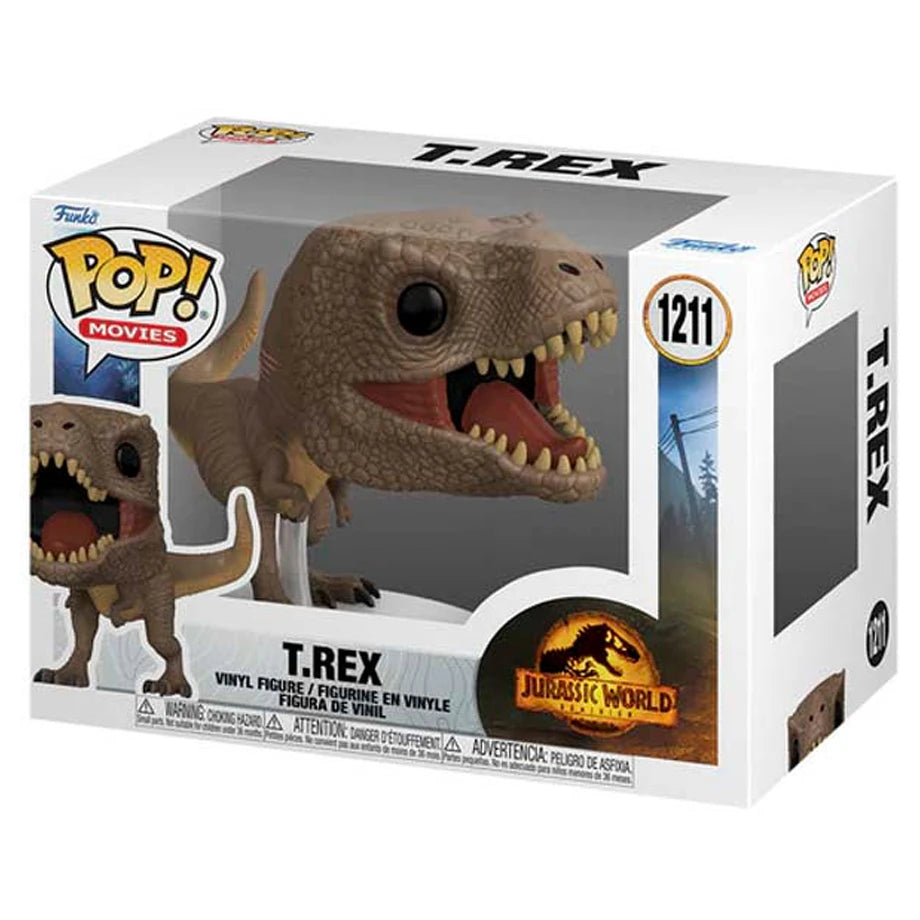 Pop Movies Jurassic World Dominion T-Rex Vinyl Figure