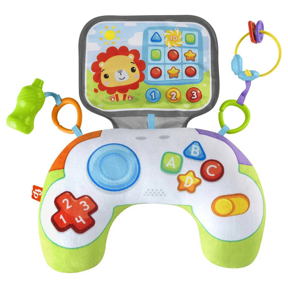 Fisher-Price Littlest Gamer Tummy Wedge Activity Toy -2 Pieces