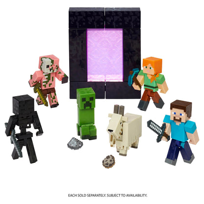 Minecraft Craft-A-Block Authentic Pixelated Surprise Toy (Styles May Vary)
