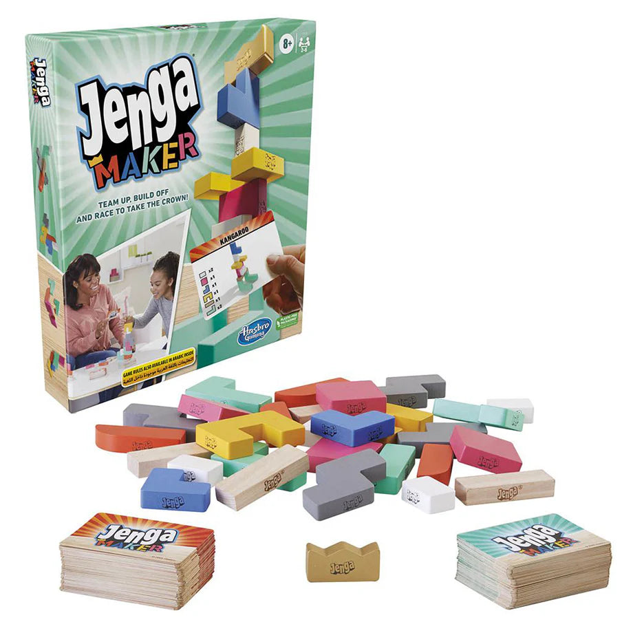 Jenga Maker Board Game (28 Pieces)