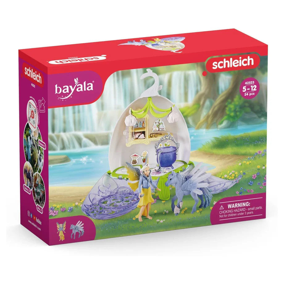 Schleich Bayala Fairy Vet Blossom Playset