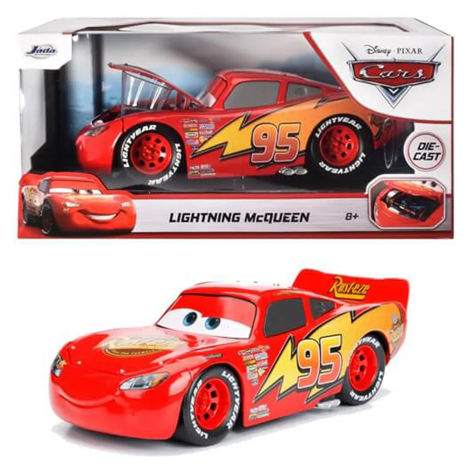Disney Jada  Cars Lightning McQueen Die-cast Car (1:24)