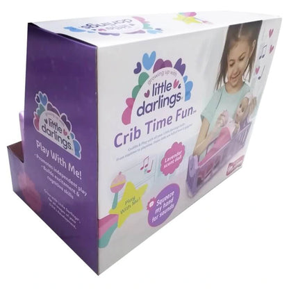 Baby Maziuna Little Darlings Doll in Crib (20 cm)