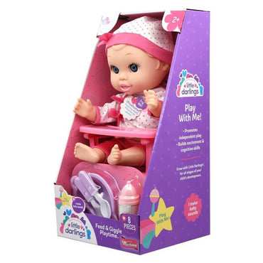 Baby Maziuna Little Darlings Feed & Giggle Playtime Set (8 Pieces)