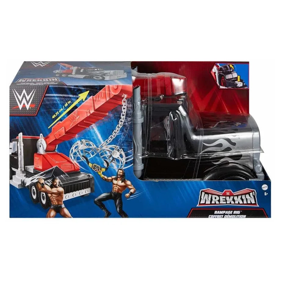 Mattel WWE Wrekkin Rampage Rig Semi Truck