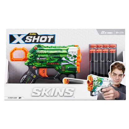 X-Shot Skins Menace Dart Blaster (Styles May Vary)