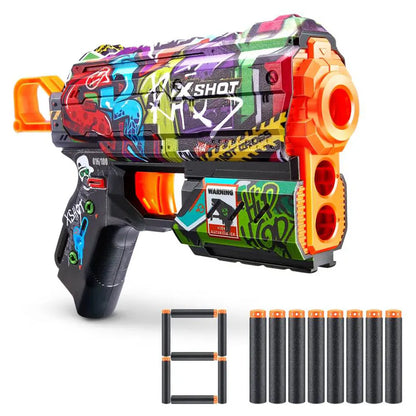 X-Shot Skins Flux Dart Blaster (Styles May Vary)