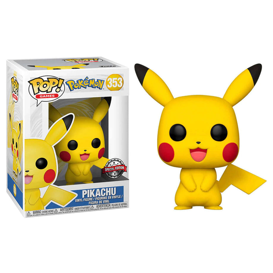 Pop Games Pokemon Pikachu Vinyl Figure