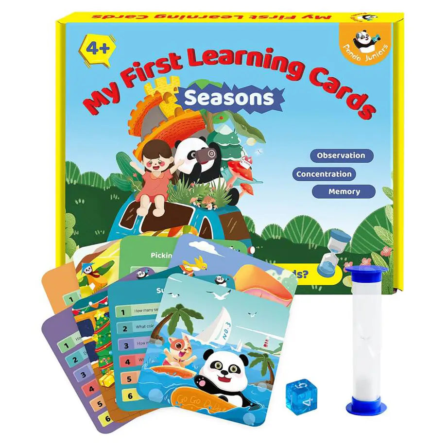 Panda Juniors My First Learning Cards (Seasons)