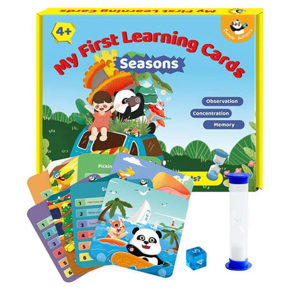 Panda Juniors My First Learning Cards (Seasons)