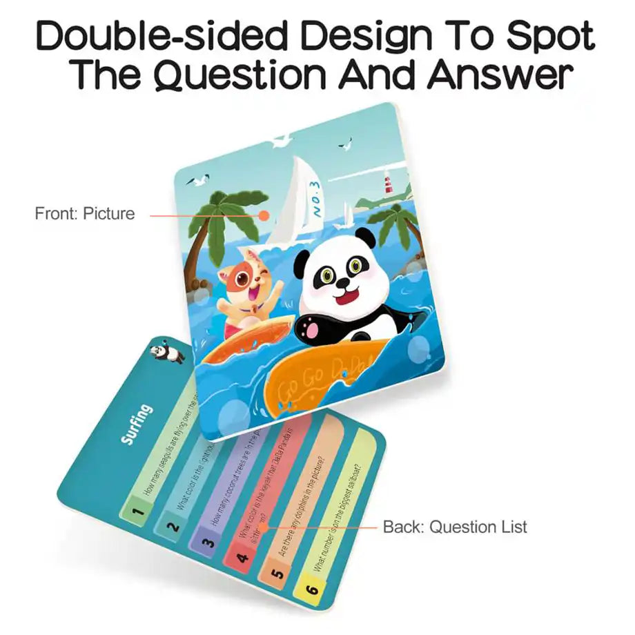 Panda Juniors My First Learning Cards (Seasons)