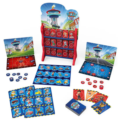 PAW Patrol 8-in-1 HQ Board Games for Kids