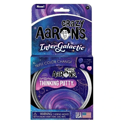 Crazy Aaron's Intergalactic Triple Color Change Thinking Putty
