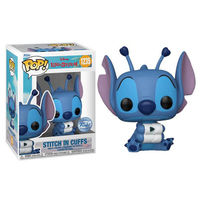 Pop Disney Lilo & Stitch Stitch In Cuffs Vinyl Figure