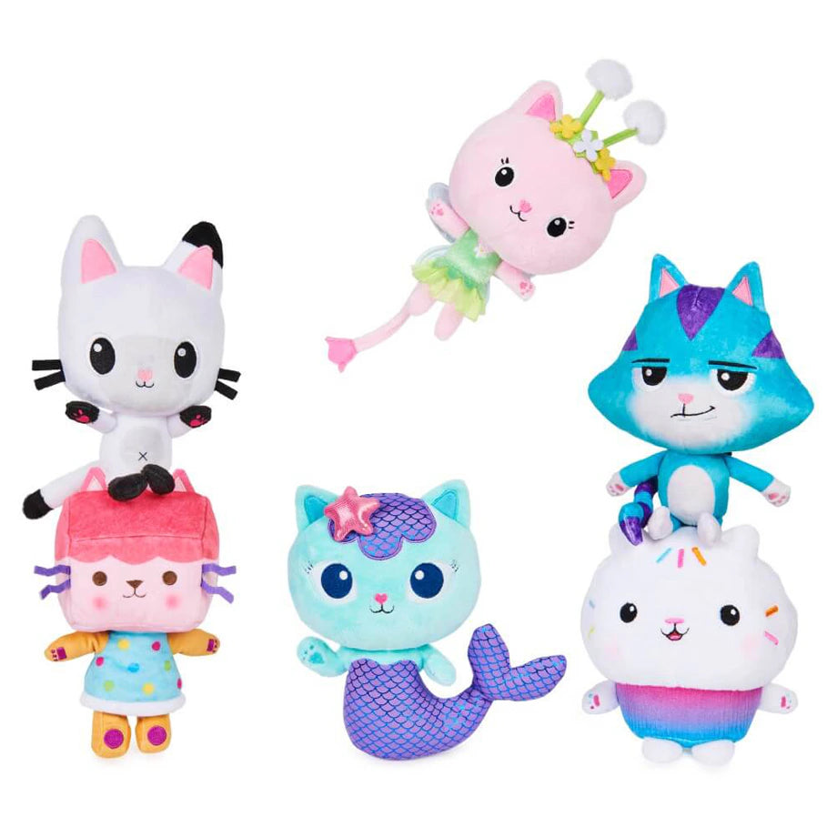 Gabby'S Dollhouse Purr-Ific Basic Plush Toy (Characters May Vary)