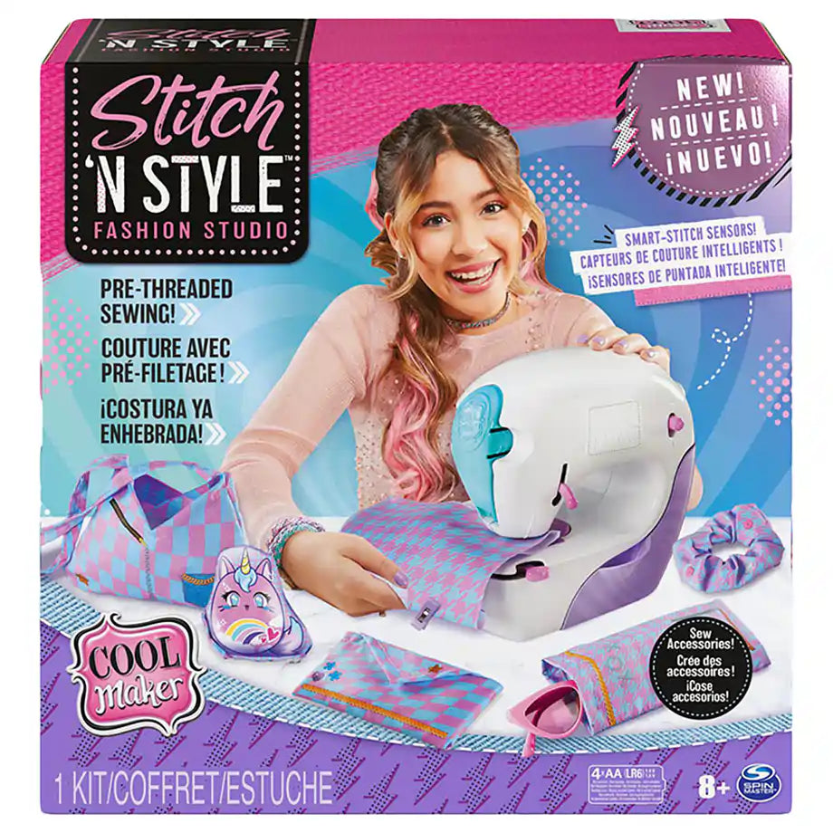 Cool Maker Stich N Style Fashion Studio Sewing Machine with Kit