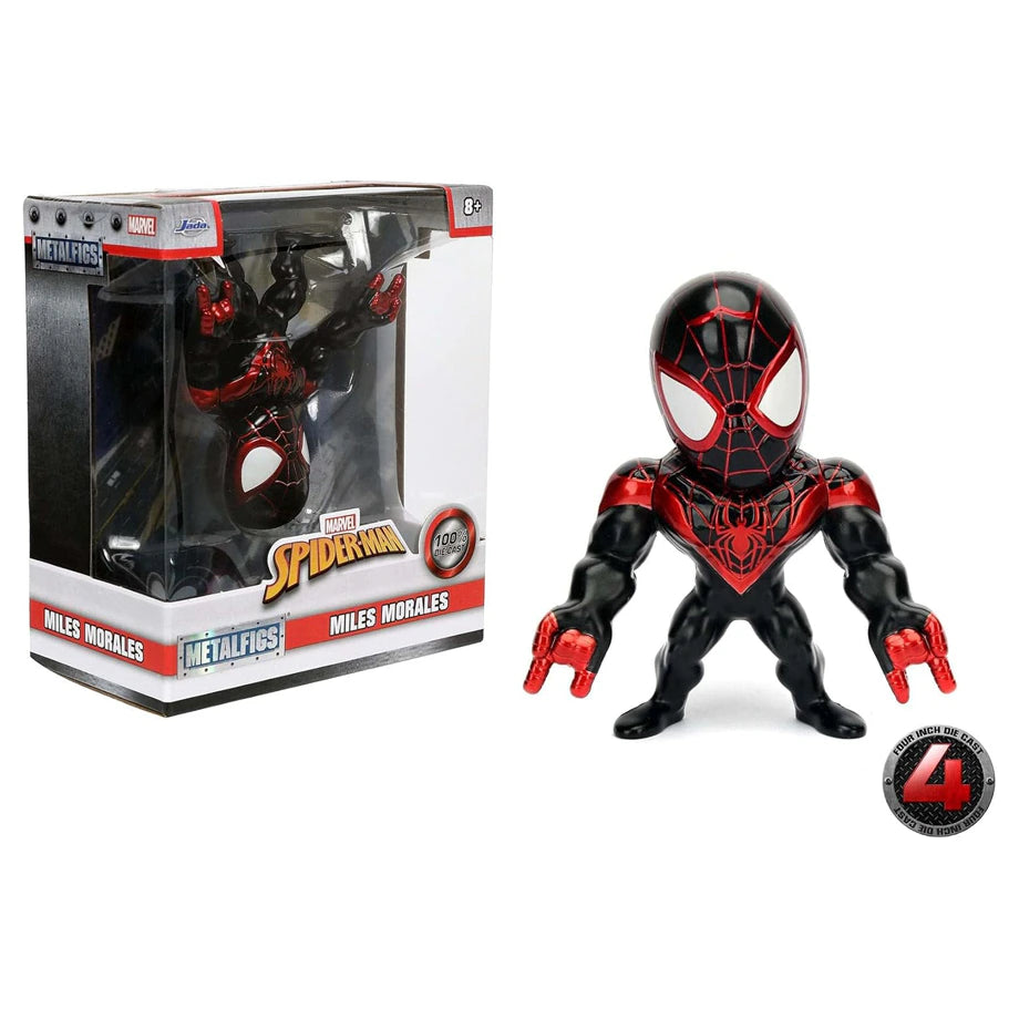 Jada MetalFigs Marvel Spiderman Miles Morales Die-cast Figure