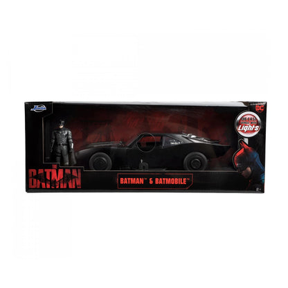 Jada DC The Batman Batman & Batmobile Playset
