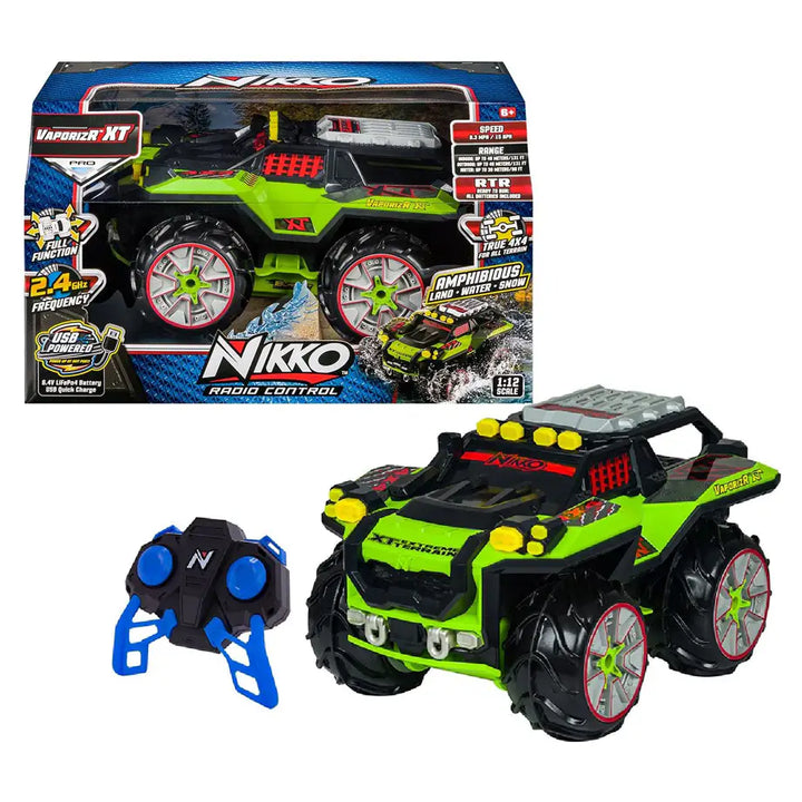 Nikko VaporizR XT Remote Control Amphibious Truck 1:12, 30.4 cm ( Assorted)