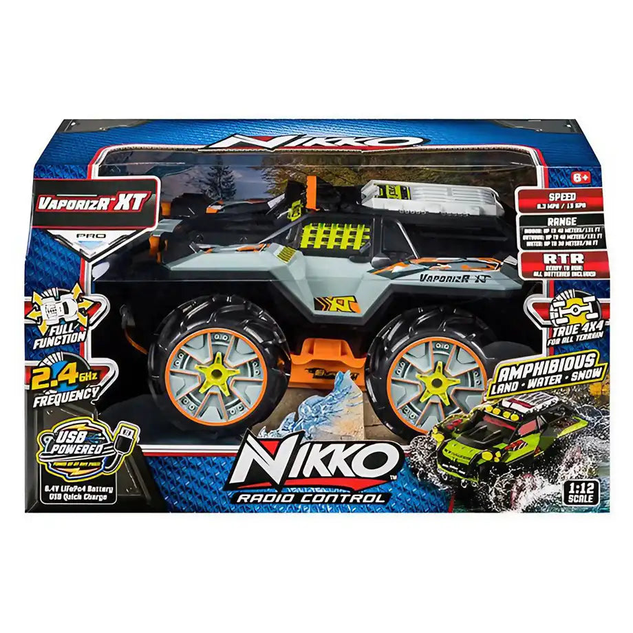 Nikko VaporizR XT Remote Control Amphibious Truck 1:12, 30.4 cm ( Assorted)