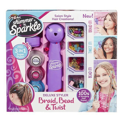 Cra-Z-Art Shimmer N Sparkle 3-in-1 Deluxe Styler Set