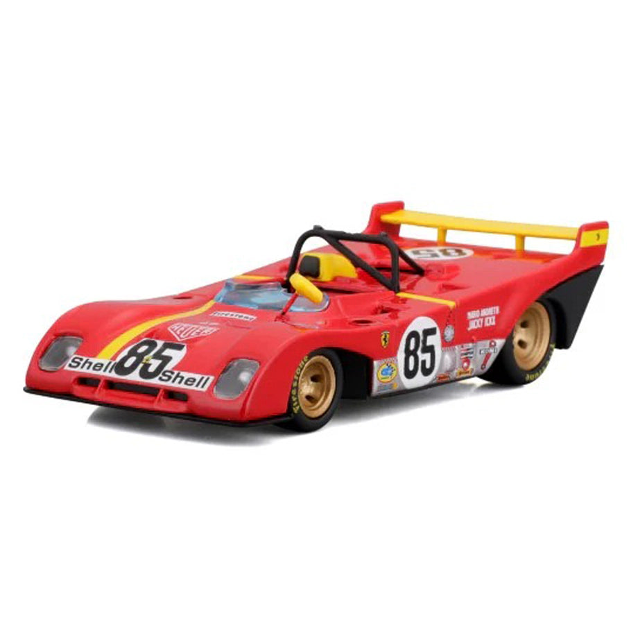 Bburago Ferrari Racing 312 P 1972 Die-Cast Vehicle (1:43, Red)