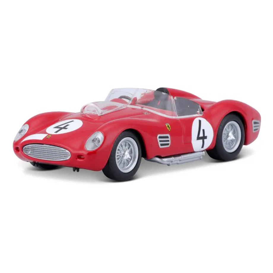 Bburago Ferrari Racing 250 Testa Rossa 1959 Die-Cast Vehicle (1:43, Red)