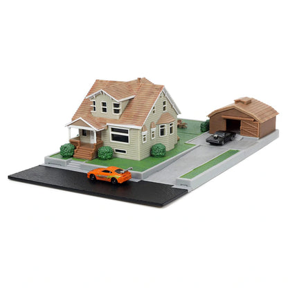 Jada Fast & Furious Dom Toretto's House Diorama Set