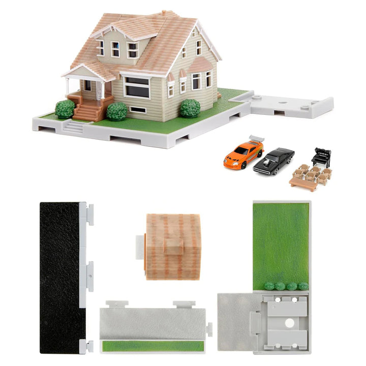 Jada Fast & Furious Dom Toretto's House Diorama Set