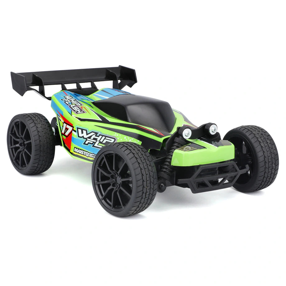 Maisto Tech XTR Whip Flash Light-up Remote Control Buggy (Green)