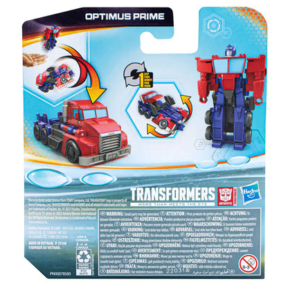 Hasbro Transformers EarthSpark Optimus Prime 1-Step Flip Changer Action Figure (10.16 cm)