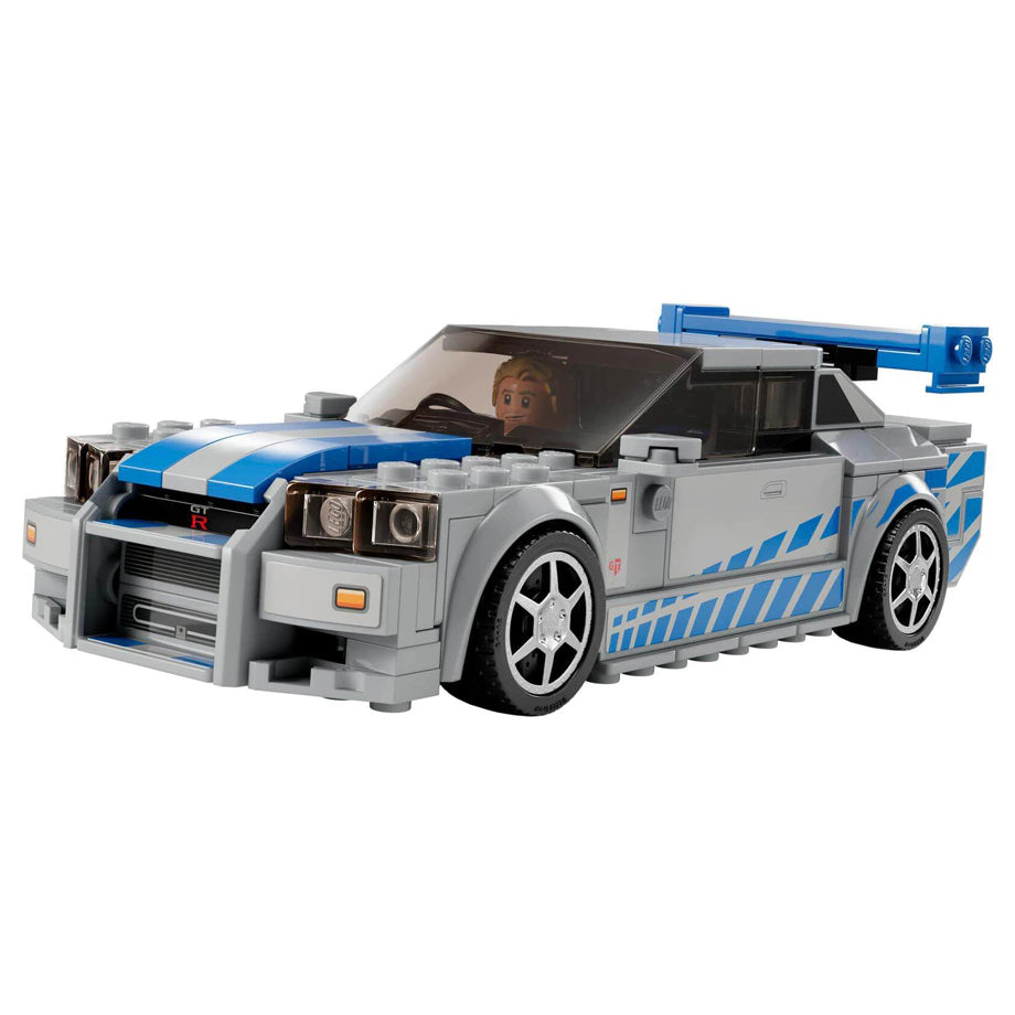 LEGO Speed Champions 2 Fast 2 Furious Nissan Skyline GT-R R34 (319 Pieces)